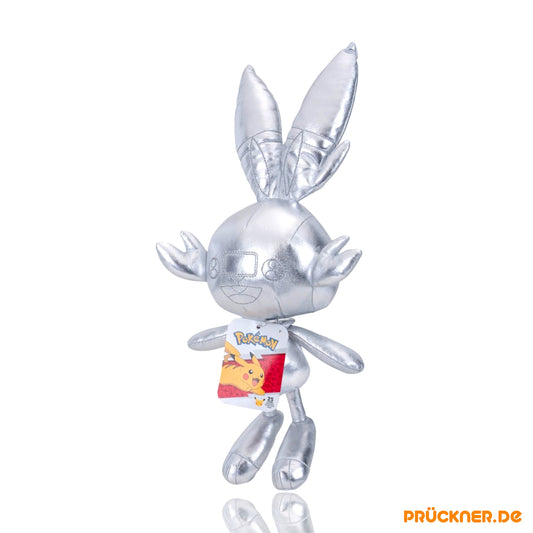 Pokémon Plüsch - 25 Jahre Hopplo Silber
20 cm