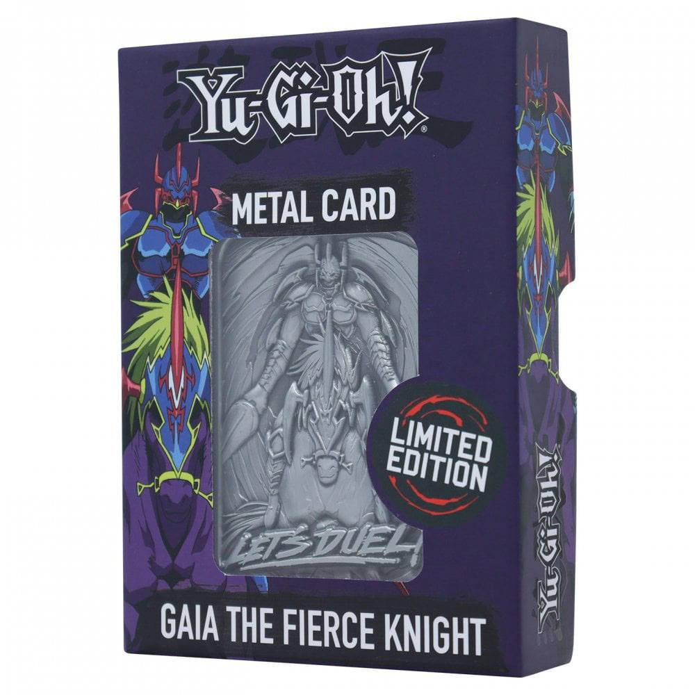 Yu-Gi-Oh! Metallbarren Gaia The Fierce Knight Limited Edition